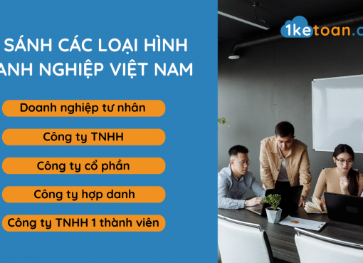 So sánh các loại hình doanh nghiệp tại Việt Nam