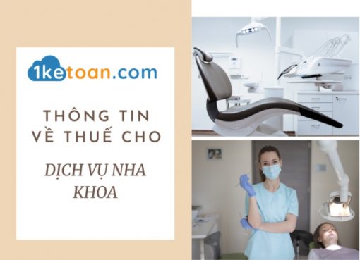 Thông tin về thuế mà phòng khám đa khoa cần lưu ý